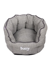 Bunty Grey Regal High Sided Dog Bed - Image 1 of 4