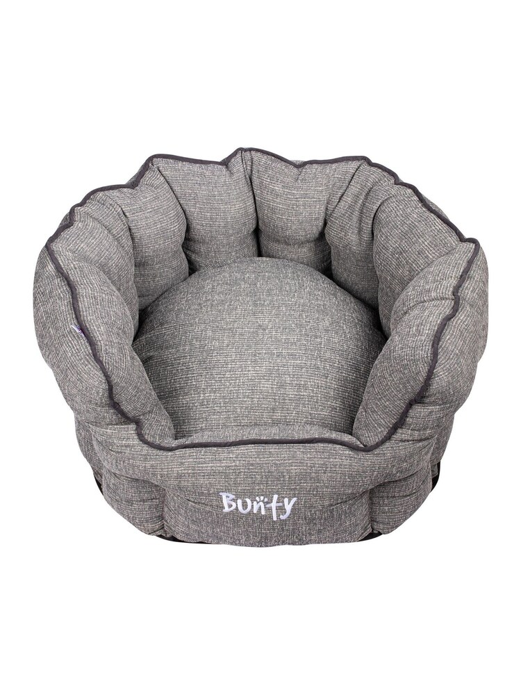 Bunty Grey Regal High Sided Dog Bed - Image 2 of 4
