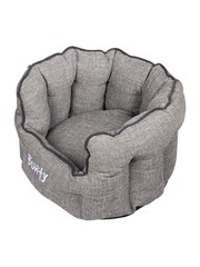 Bunty Grey Regal High Sided Dog Bed - Image 3 of 4