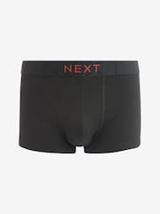 Black Texture Colour Pop Waistband 4 pack Signature Comfort Hipsters - Image 3 of 7