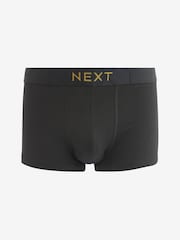 Black Texture Colour Pop Waistband 4 pack Signature Comfort Hipsters - Image 4 of 7