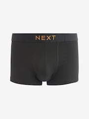 Black Texture Colour Pop Waistband 4 pack Signature Comfort Hipsters - Image 5 of 7