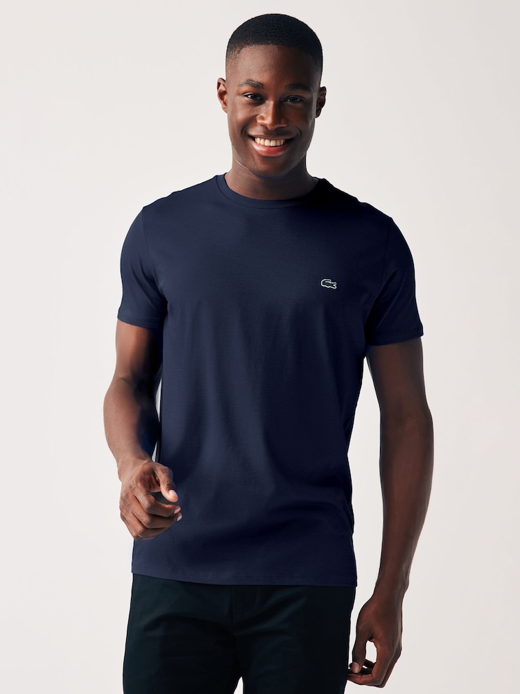 Lacoste Luxury Pima 100% Cotton T-Shirt - Image 1 of 7