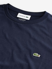 Lacoste Luxury Pima 100% Cotton T-Shirt - Image 5 of 7