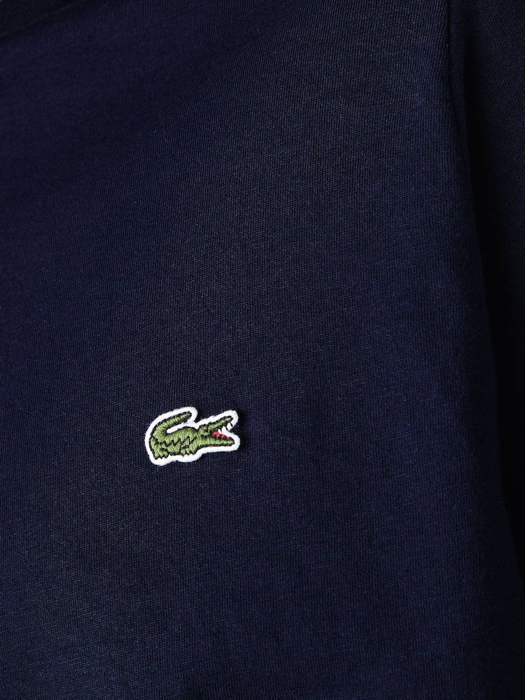 Lacoste Luxury Pima 100% Cotton T-Shirt - Image 6 of 7