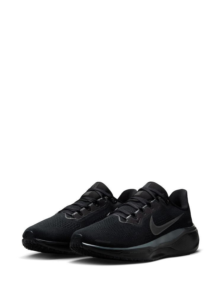Nike Black/Grey Pegasus 41 Road Running Trainers - Image 3 of 18