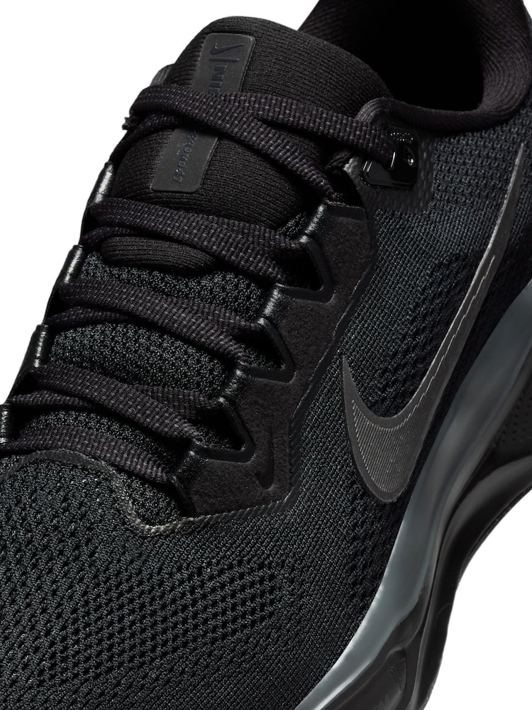 Nike Black/Grey Pegasus 41 Road Running Trainers - Image 9 of 18