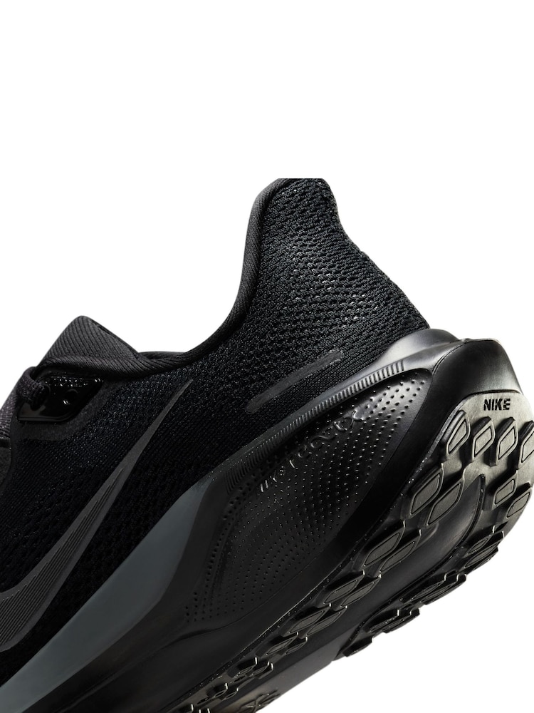 Nike Black/Grey Pegasus 41 Road Running Trainers - Image 10 of 18