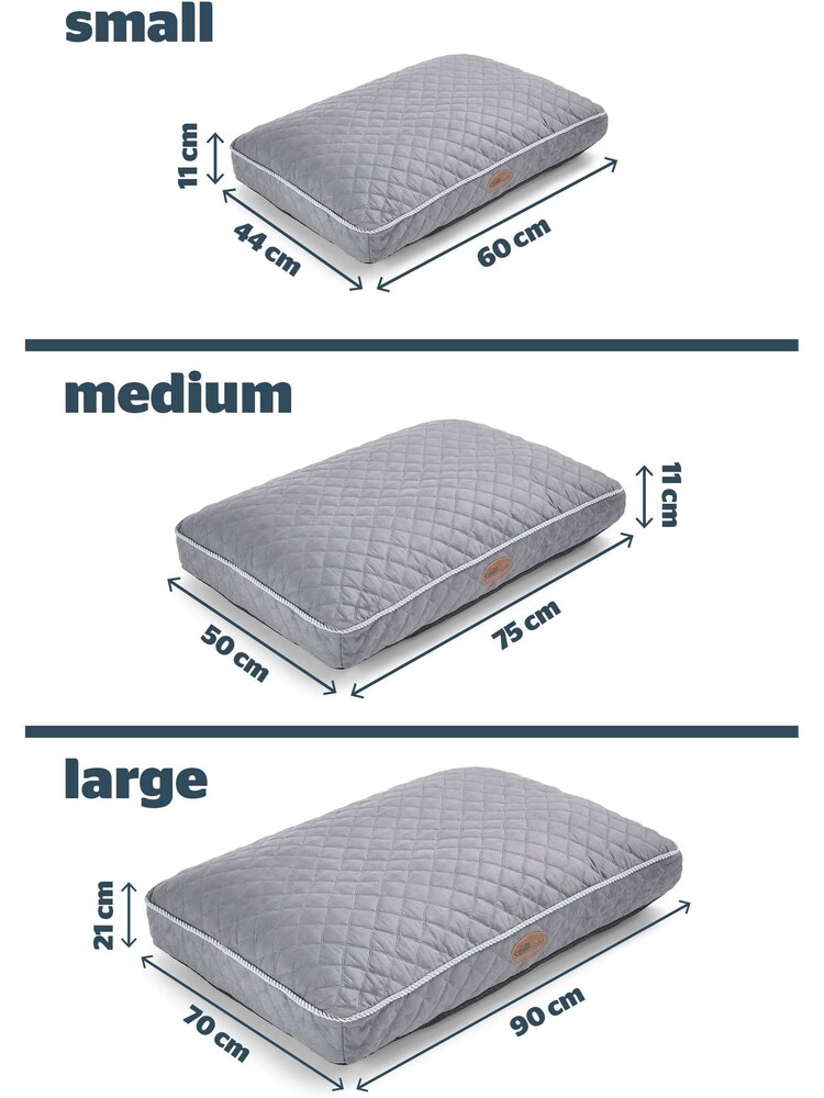 Silentnight Grey Ultrabounce Pet Bed - Image 4 of 4