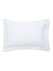 Bianca White Luxury 800 Thread Count 100% Cotton Sateen Oxford Pillowcase - Image 2 of 2