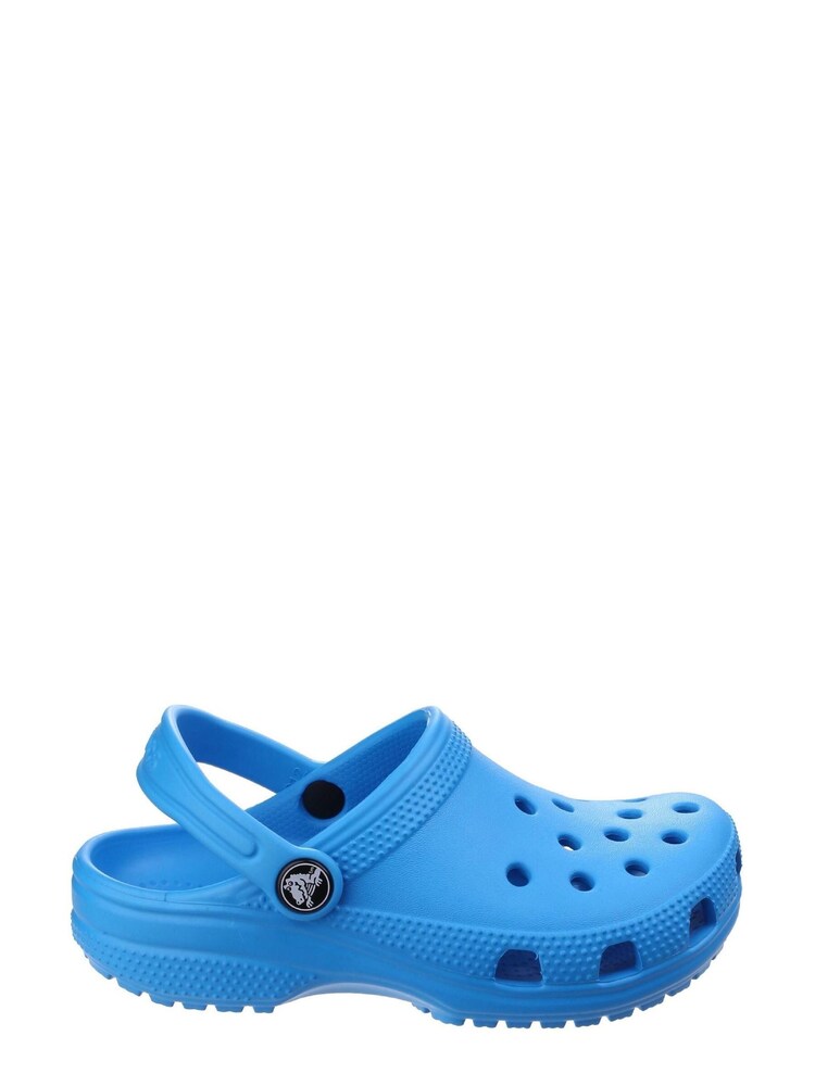 Crocs Blue Kids Classic Slip-On Clogs - Image 1 of 5 Crocs Blue Kids Classic Slip-On Clogs - Image 1 of 5