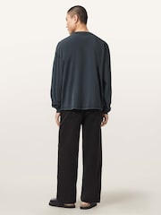 AllSaints Black Chromium Sweatshirtpant - Image 6 of 7