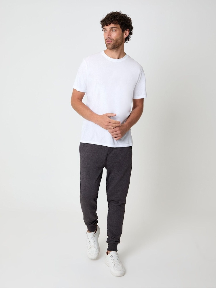 Threadbare Grey Regular Fit Joggers - Image 2 of 4