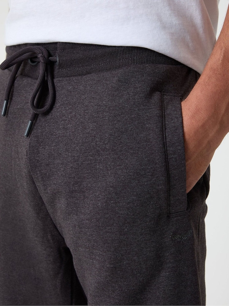 Threadbare Grey Regular Fit Joggers - Image 4 of 4