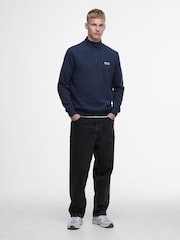 Barbour® International Quarter Zip Sweater - Image 4 of 7