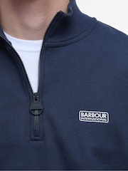 Barbour® International Quarter Zip Sweater - Image 6 of 7