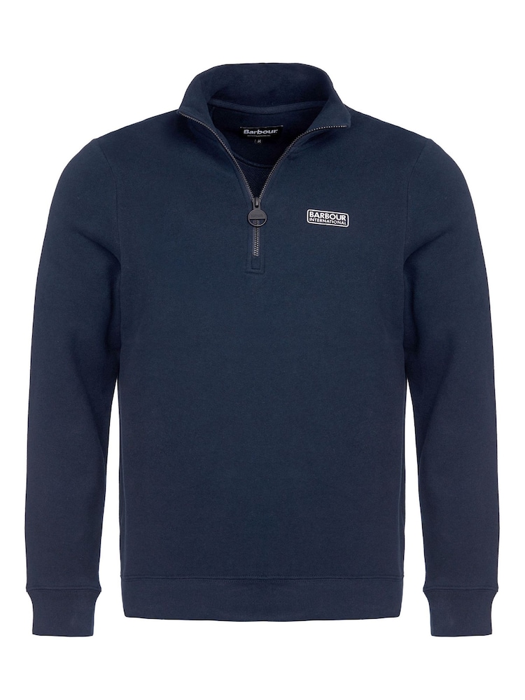 Barbour® International Quarter Zip Sweater - Image 7 of 7
