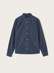 AllSaints Blue Lorella Long Sleeve Shirt - Image 7 of 7