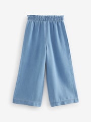 Light Blue Denim Wide Leg Trousers (3-16yrs) - Image 6 of 7