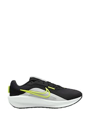 Nike Black/Lime Downshifter 13 Road Running Trainers - Image 1 of 12