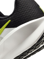 Nike Black/Lime Downshifter 13 Road Running Trainers - Image 12 of 12
