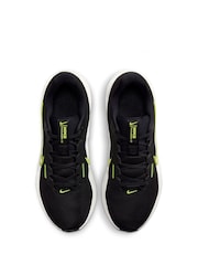 Nike Black/Lime Downshifter 13 Road Running Trainers - Image 6 of 12