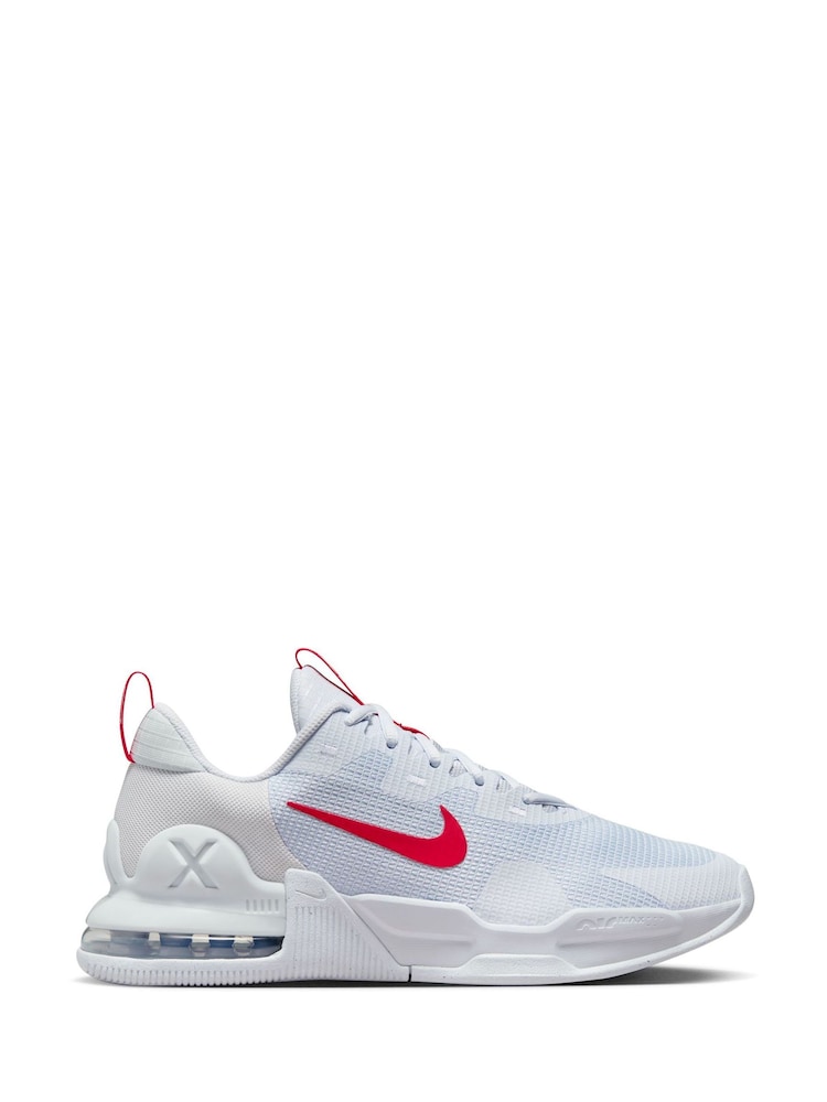 Nike White Air Max Alpha 5 Training Trainers - Image 1 of 12