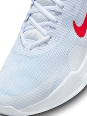 Nike White Air Max Alpha 5 Training Trainers - Image 9 of 12