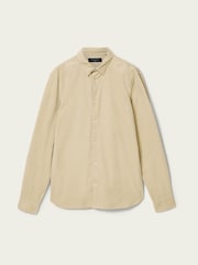 AllSaints Brown Birchwood Long Sleeve Shirt - Image 7 of 7
