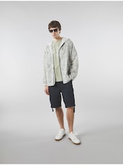 Pretty Green Grey 100% Cotton Anchorage Paisley Lightweight Jacket - Image 3 of 4