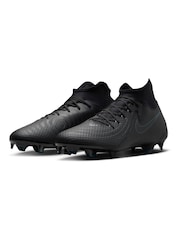 Черный/зеленый - Футбольные бутсы Nike Adults Phantom 2 Luna Academy Pink Ground - Image 5 of 11