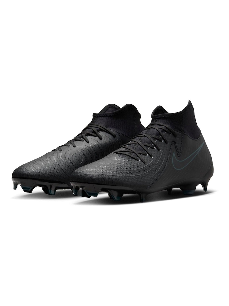 Nike Black/Green Adults Phantom 2 Luna Academy Pink Ground Football Boots - Image 5 of 11