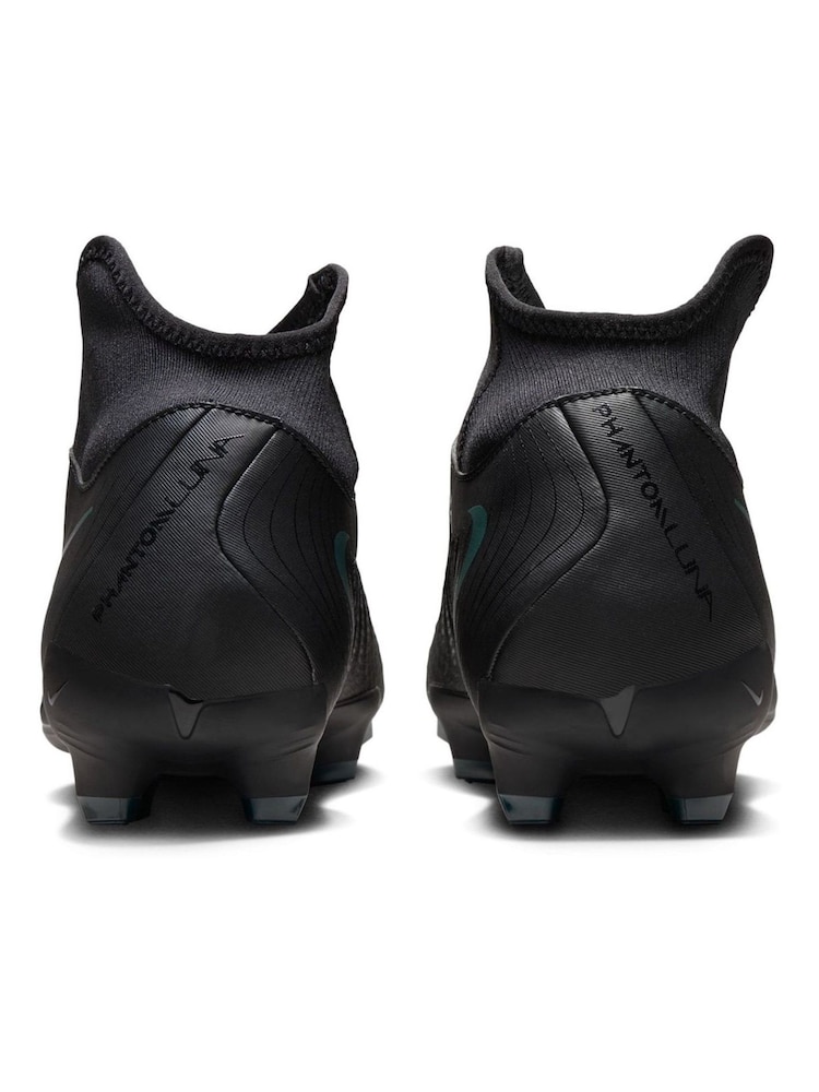 Nike Black/Green Adults Phantom 2 Luna Academy Pink Ground Football Boots - Image 6 of 11