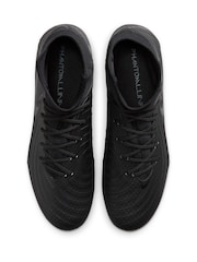 Черный/зеленый - Футбольные бутсы Nike Adults Phantom 2 Luna Academy Pink Ground - Image 8 of 11