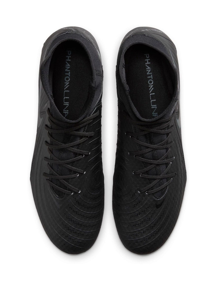 Nike Black/Green Adults Phantom 2 Luna Academy Pink Ground Football Boots - Image 8 of 11