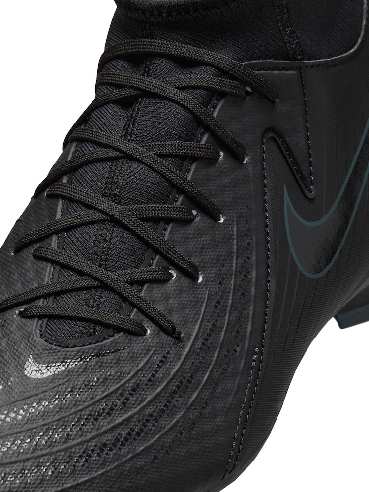 Nike Black/Green Adults Phantom 2 Luna Academy Pink Ground Football Boots - Image 9 of 11