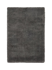 Asiatic Rugs Charcoal Grey Lulu Extra Soft Shaggy Rug - Image 1 of 5
