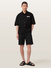 Рубашка с короткими рукавами Allsaints синтетической ткани - Изображение 2 6
