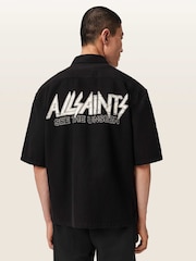 Рубашка с короткими рукавами Allsaints синтетической ткани - Изображение 4 6