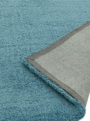 Asiatic Rugs Duck Egg Blue Lulu Extra Soft Shaggy Rug - Image 7 of 7