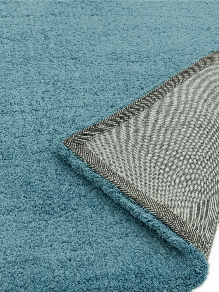 Asiatic Rugs Duck Egg Blue Lulu Extra Soft Shaggy Rug - Image 7 of 7