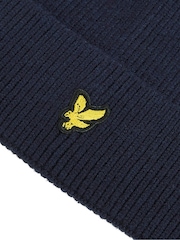 Lyle & Scott Blue Beanie - Image 3 of 3