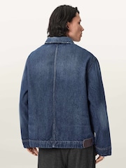 AllSaints Blue Mukesh Jacket - Image 2 of 6