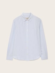 AllSaints Blue Loom Long Sleeve Shirt - Image 7 of 7