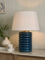 Blue Padbury Table Lamp - Image 1 of 4