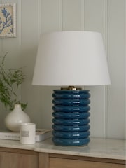 Blue Padbury Table Lamp - Image 2 of 4