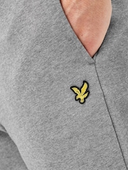 Lyle & Scott Grey Cotton Jersey Shorts - Image 3 of 4