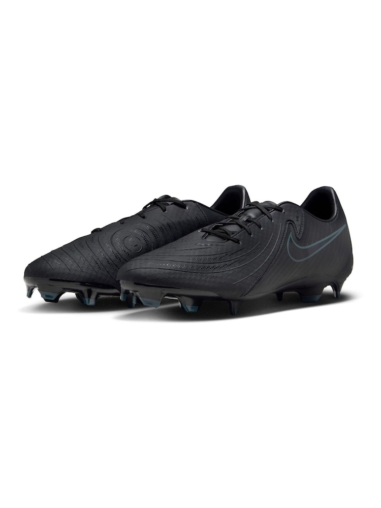Nike Black/Green Adults Phantom 2 Club Pink Ground Football Boots - Image 11 of 12