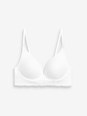White Forever Comfort® Light Pad Non Wire Lounge Bra - Image 2 of 2