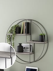 Grey Concrete Effect Wall Shelves - Image 1 of 4